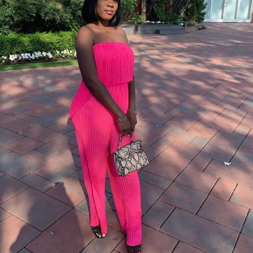 Pink Pants Set